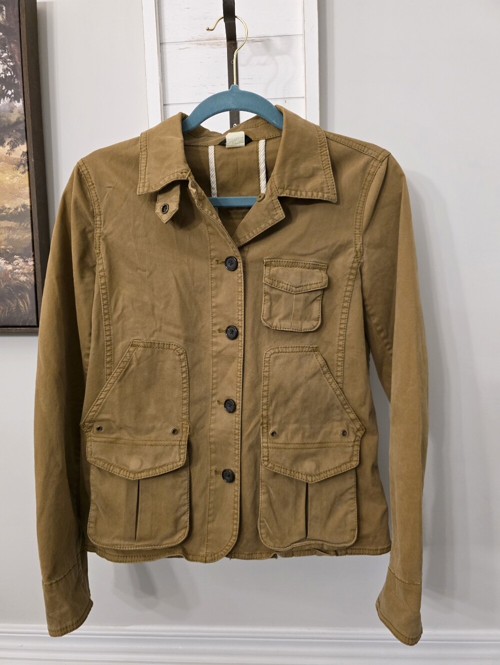 Vintage J Crew Utility Chore Jacket Size Small